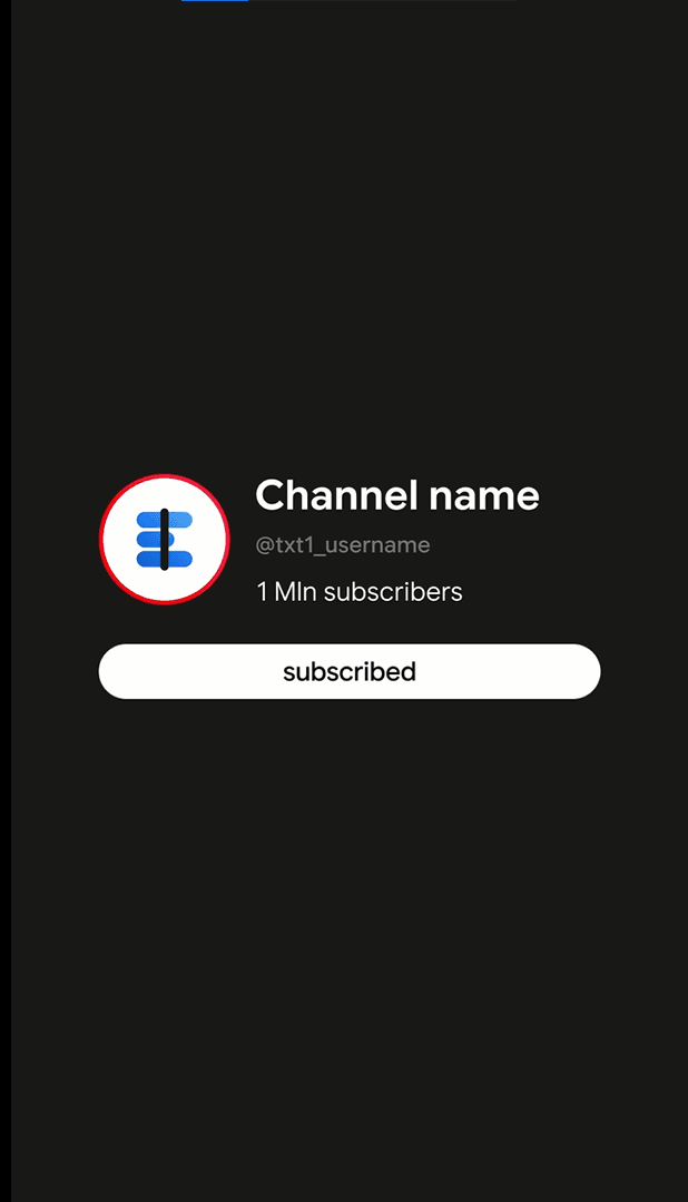 template preview